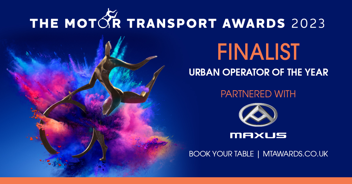 Motor Transport Awards finalist badge