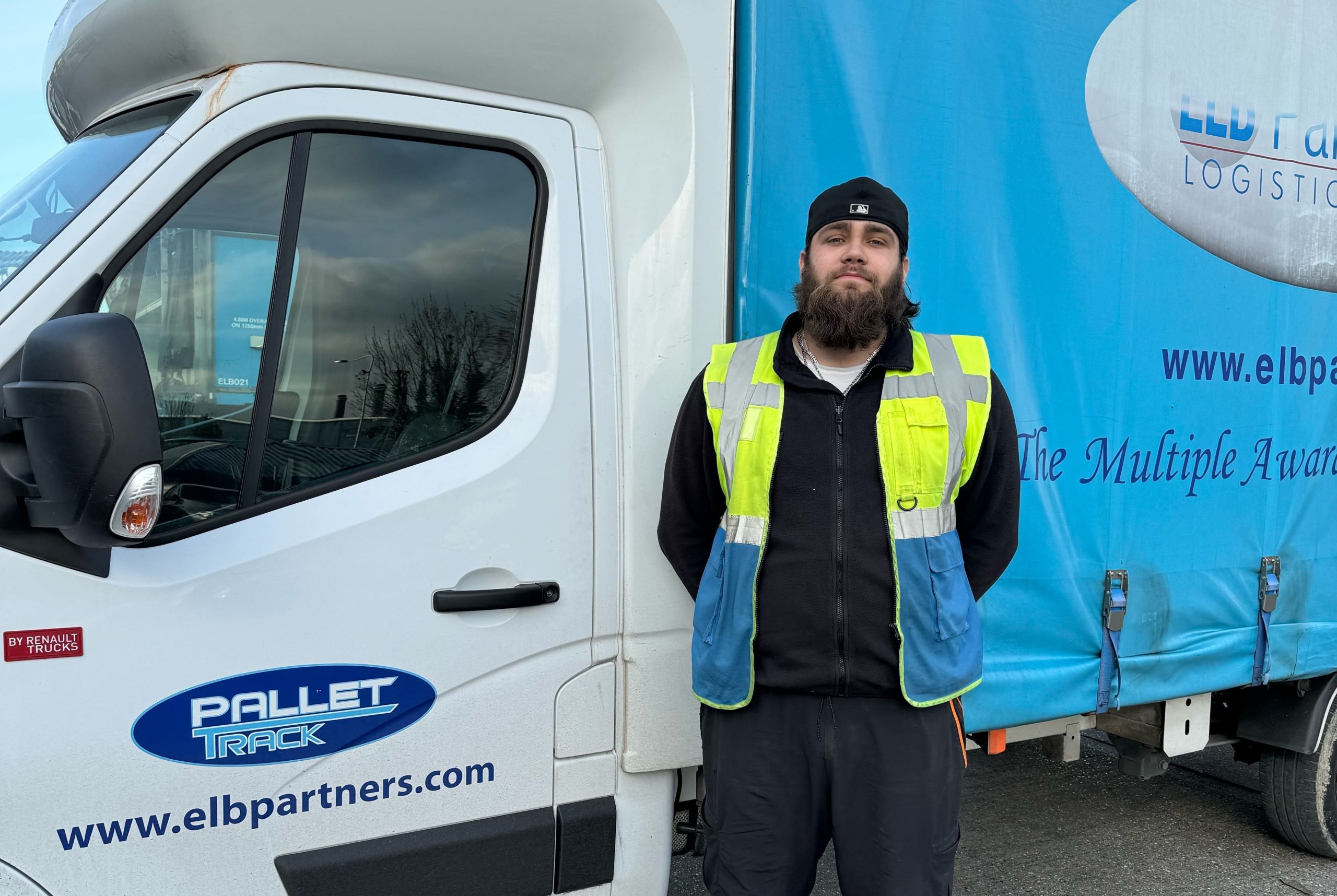 Dylan Borras is training to be an HGV driver with ELB Partners